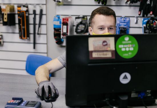 Работа веломастерской в Иванове