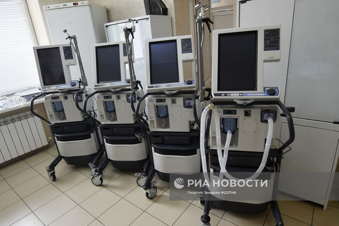 Доставка аппаратов ИВЛ в инфекционную больницу Краснодара