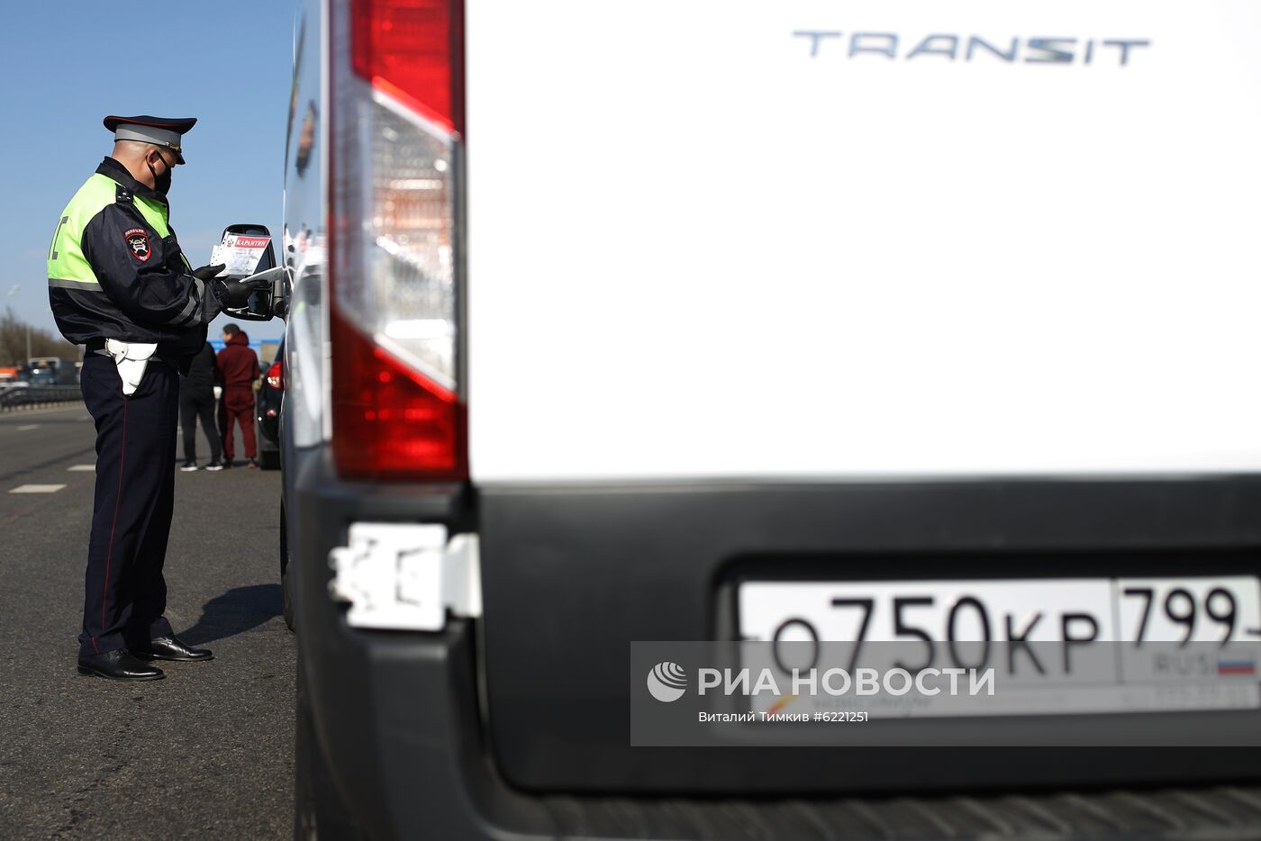 Блокпосты на въезде в Краснодар