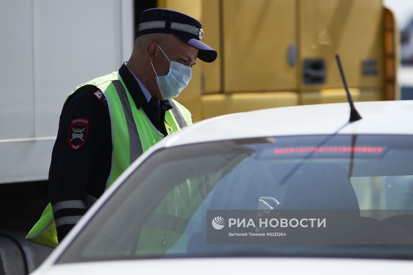 Блокпосты на въезде в Краснодар