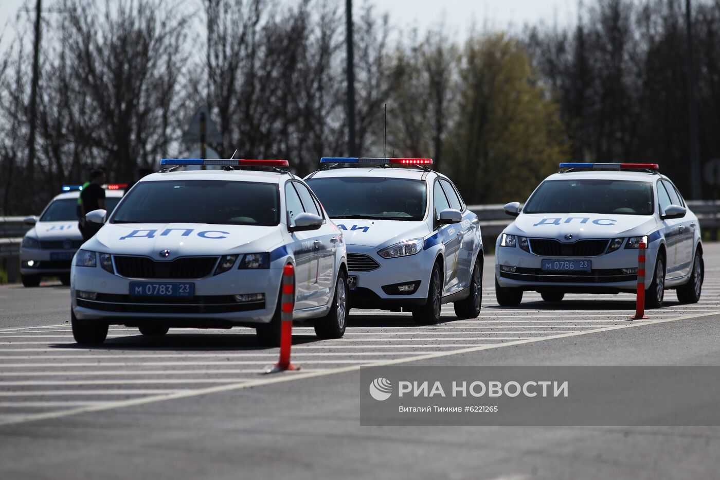 Блокпосты на въезде в Краснодар