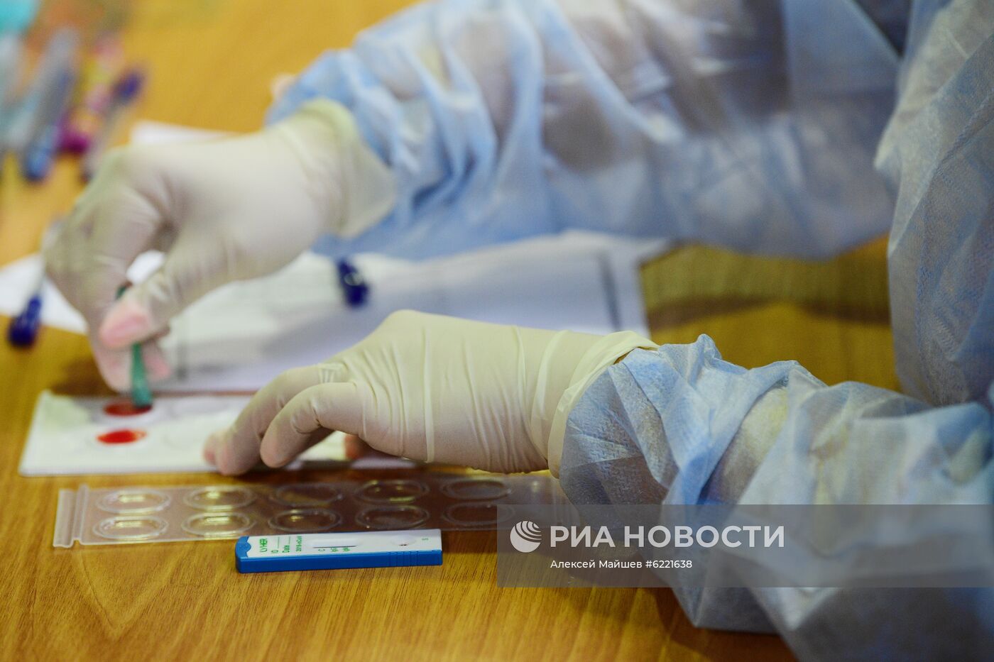 Сдача крови сотрудниками Росгвардии