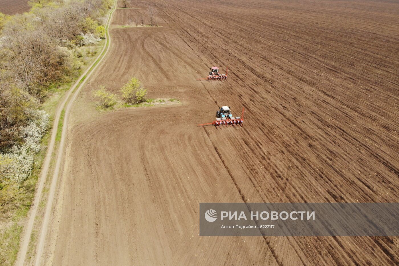 Весенняя посевная в Ставропольском крае