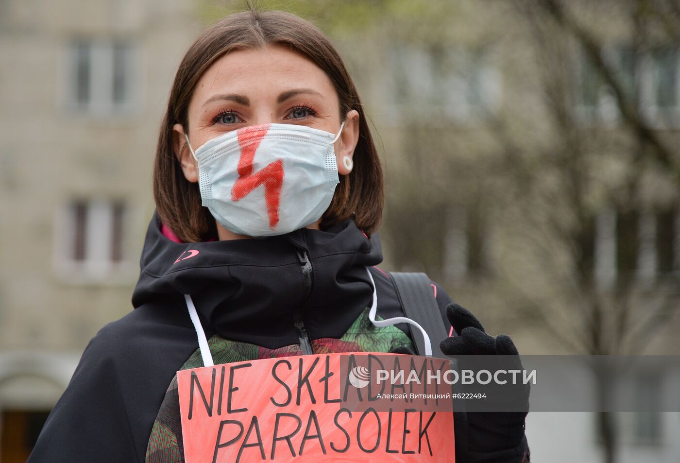 Антиправительственная акция в Варшаве