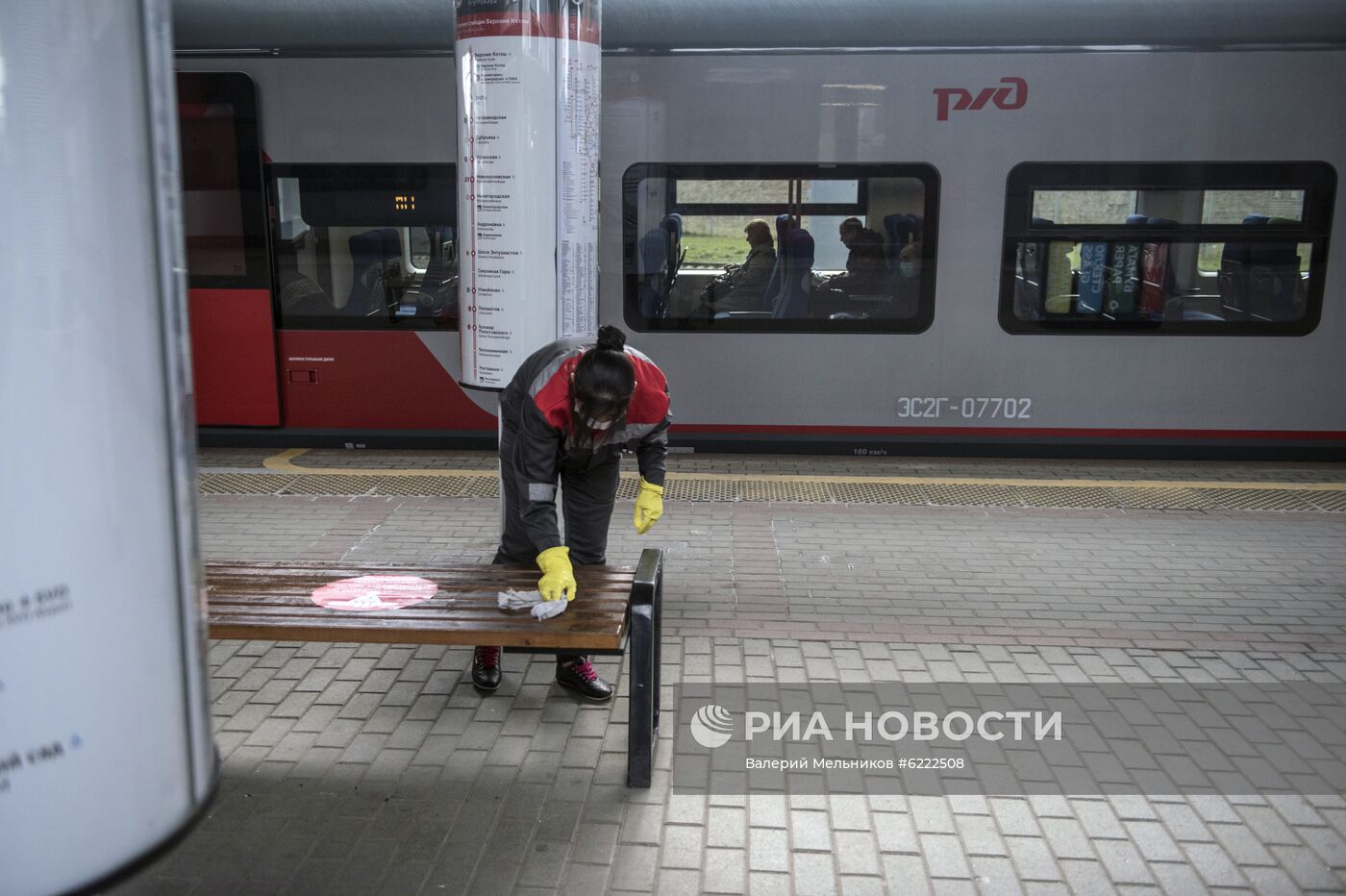 Московский транспорт в условиях режима самоизоляции жителей