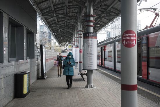 Московский транспорт в условиях режима самоизоляции жителей