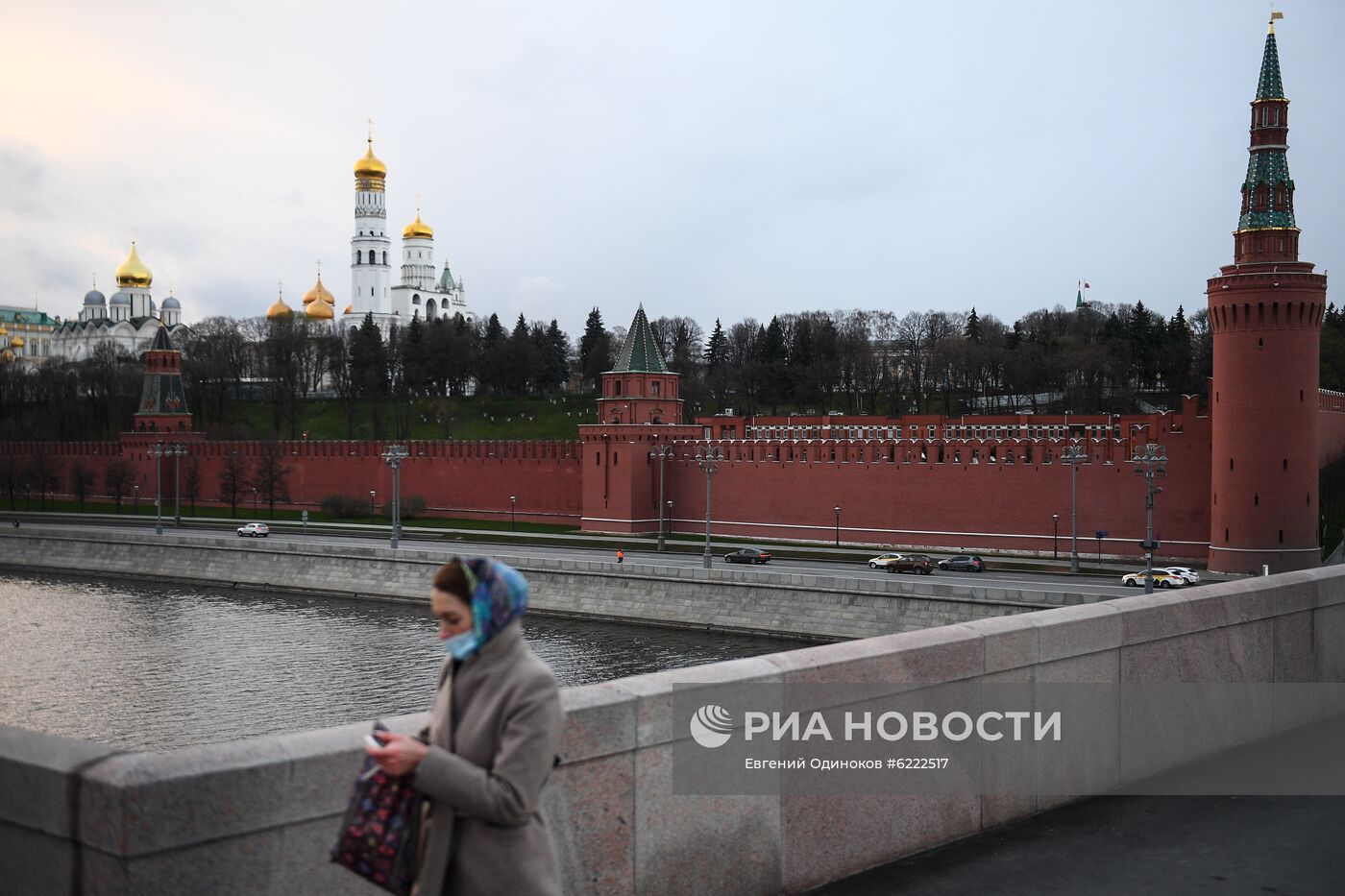 Москва во время режима самоизоляции жителей