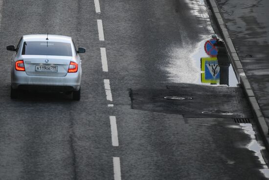 Москва во время режима самоизоляции жителей