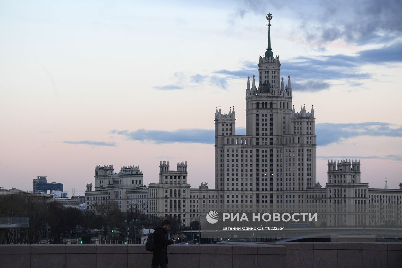 Москва во время режима самоизоляции жителей