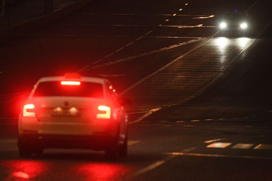 Москва во время режима самоизоляции жителей