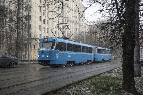 Московский транспорт в условиях режима самоизоляции жителей