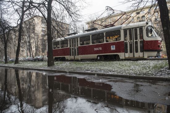 Московский транспорт в условиях режима самоизоляции жителей