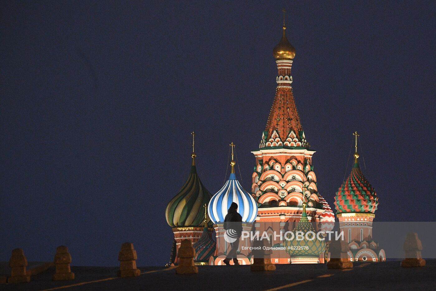 Москва во время режима самоизоляции жителей
