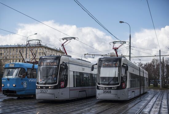 Московский транспорт в условиях режима самоизоляции жителей