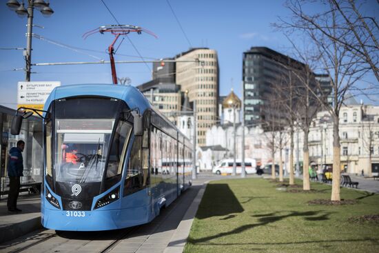 Московский транспорт в условиях режима самоизоляции жителей