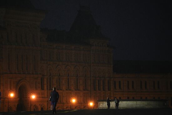 Москва во время режима самоизоляции жителей
