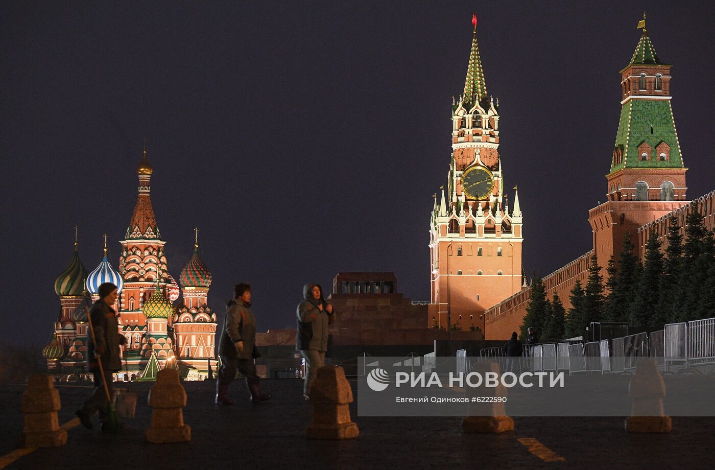 Москва во время режима самоизоляции жителей