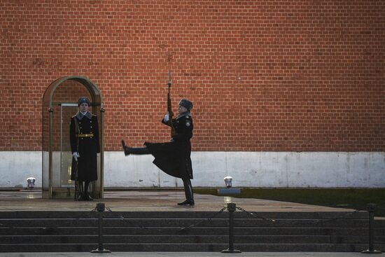 Москва во время режима самоизоляции жителей