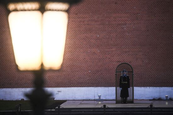 Москва во время режима самоизоляции жителей