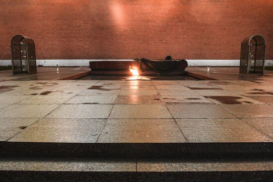 Москва во время режима самоизоляции жителей