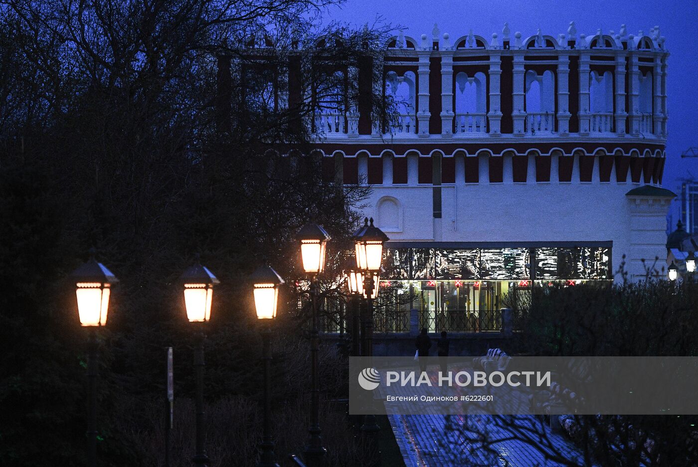 Москва во время режима самоизоляции жителей