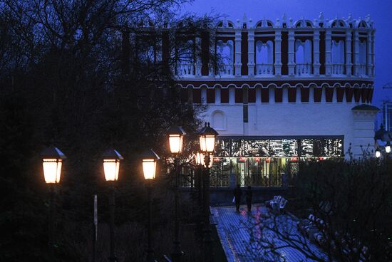 Москва во время режима самоизоляции жителей