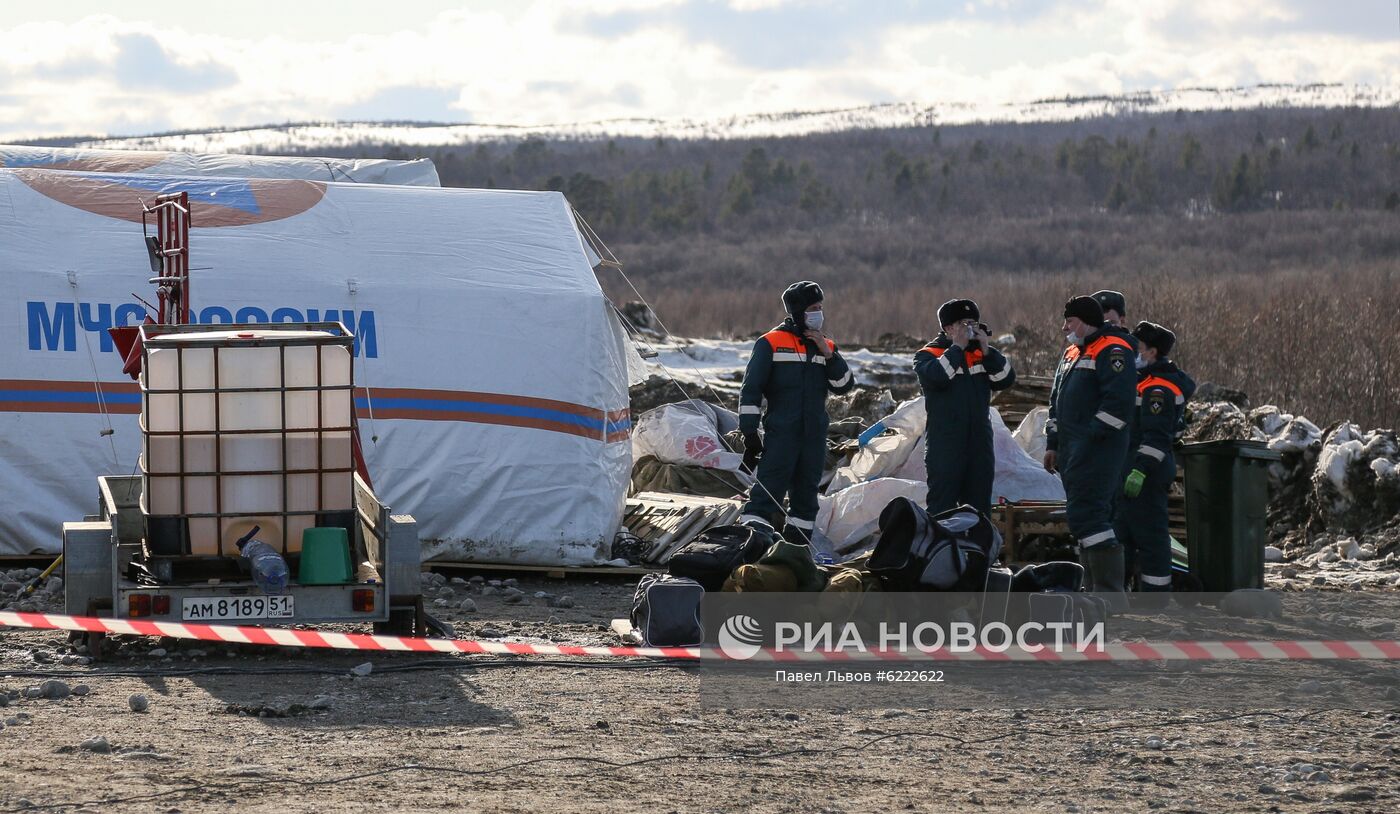 В Мурманской области МЧС разворачивает мобильный госпиталь