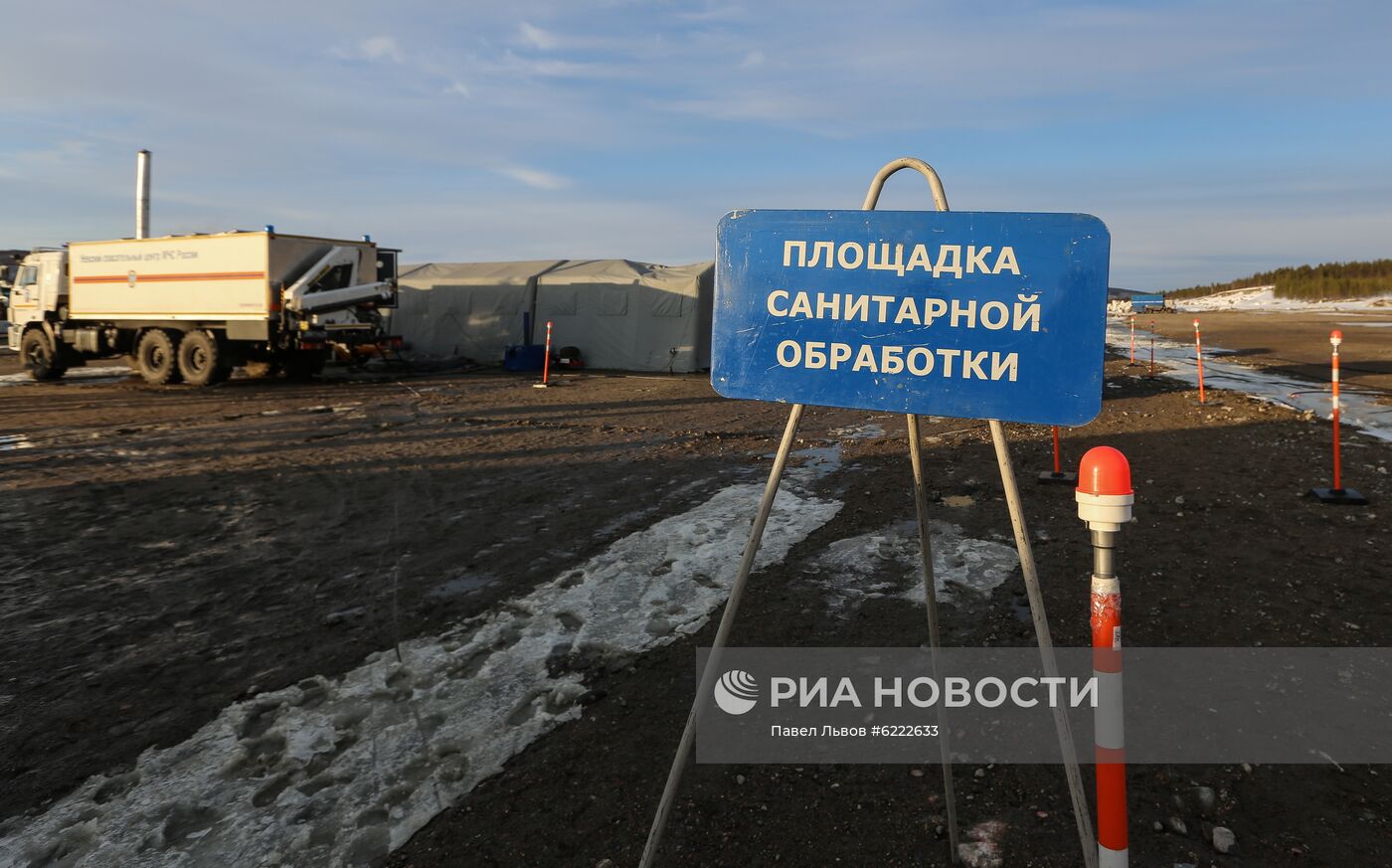 В Мурманской области МЧС разворачивает мобильный госпиталь