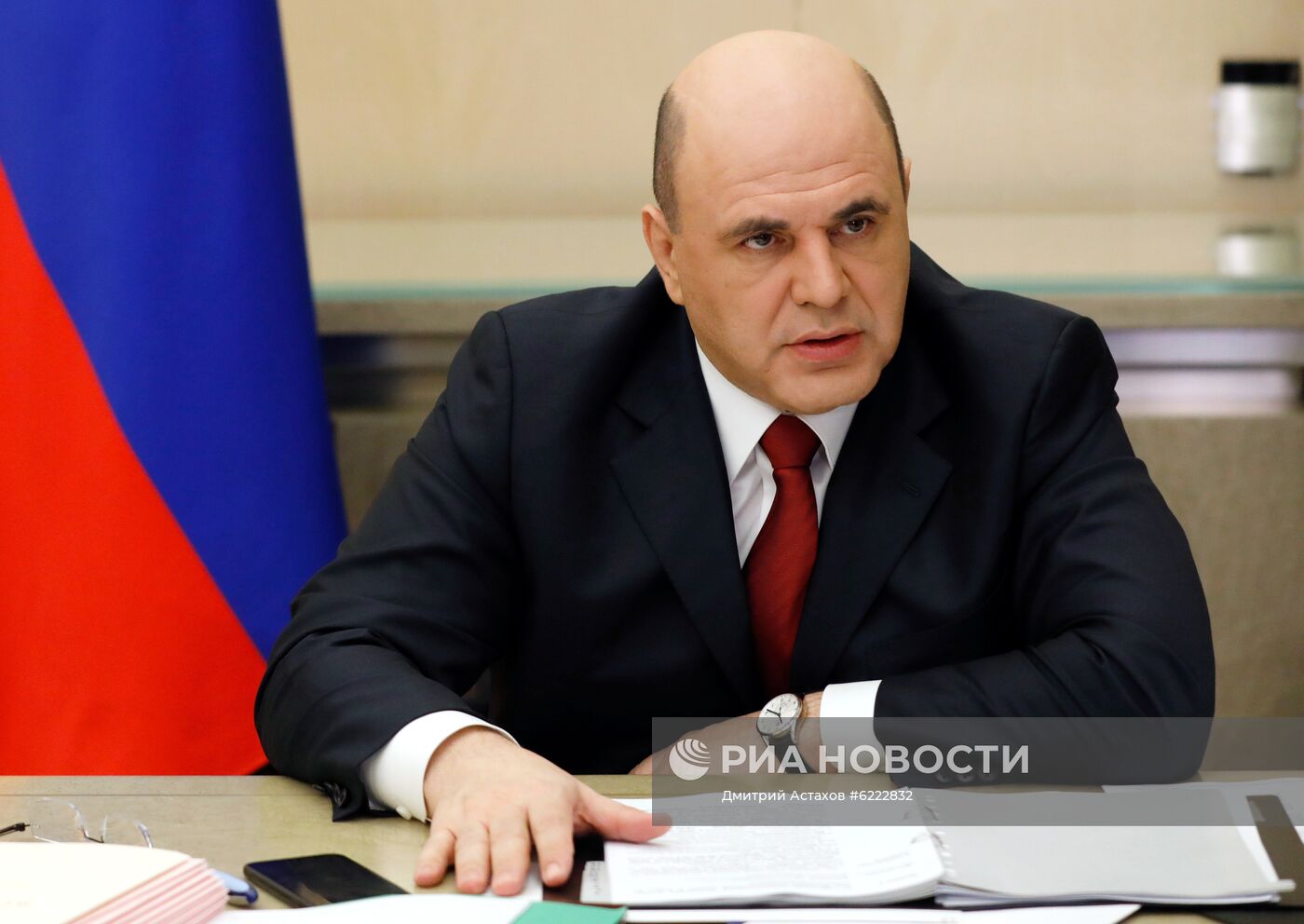 Премьер-министр РФ М. Мишустин провел заседание правительства РФ