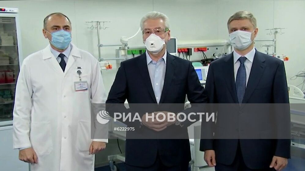 В Москве открыт третий коронавирусный центр сети "РЖД-Медицина"