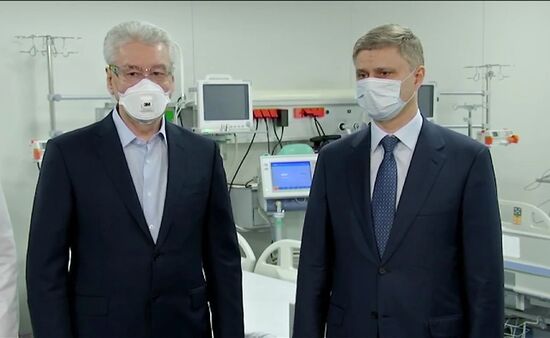 В Москве открыт третий коронавирусный центр сети "РЖД-Медицина"