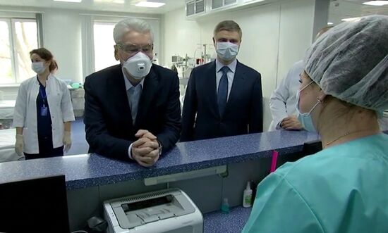 В Москве открыт третий коронавирусный центр сети "РЖД-Медицина"