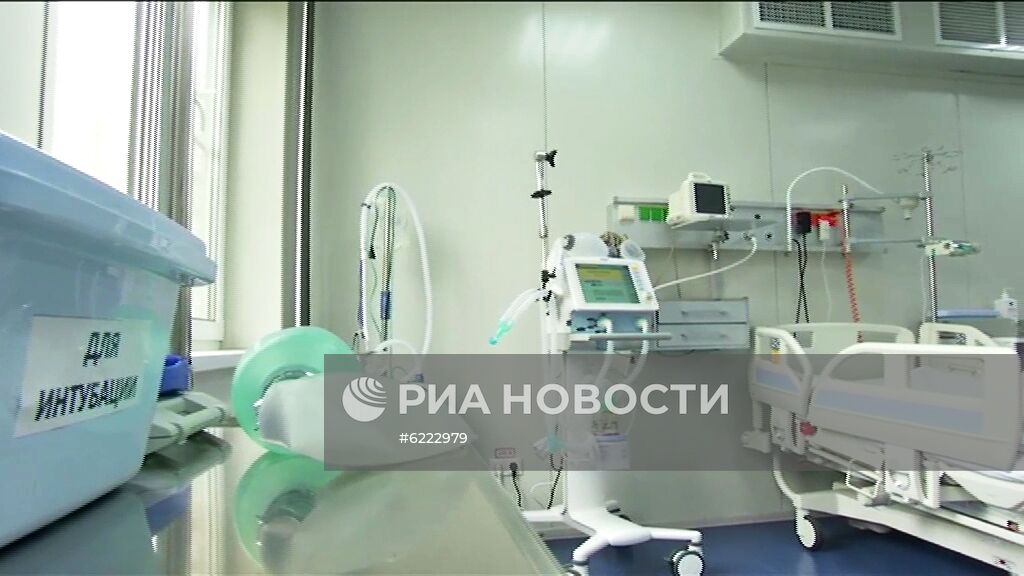 В Москве открыт третий коронавирусный центр сети "РЖД-Медицина"