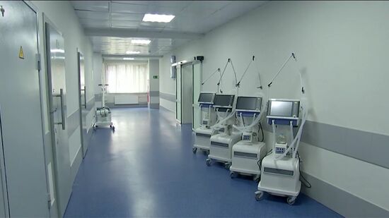 В Москве открыт третий коронавирусный центр сети "РЖД-Медицина"