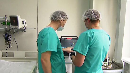 В Москве открыт третий коронавирусный центр сети "РЖД-Медицина"