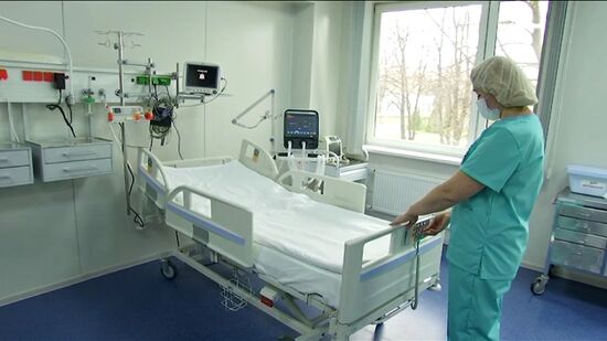 В Москве открыт третий коронавирусный центр сети "РЖД-Медицина"