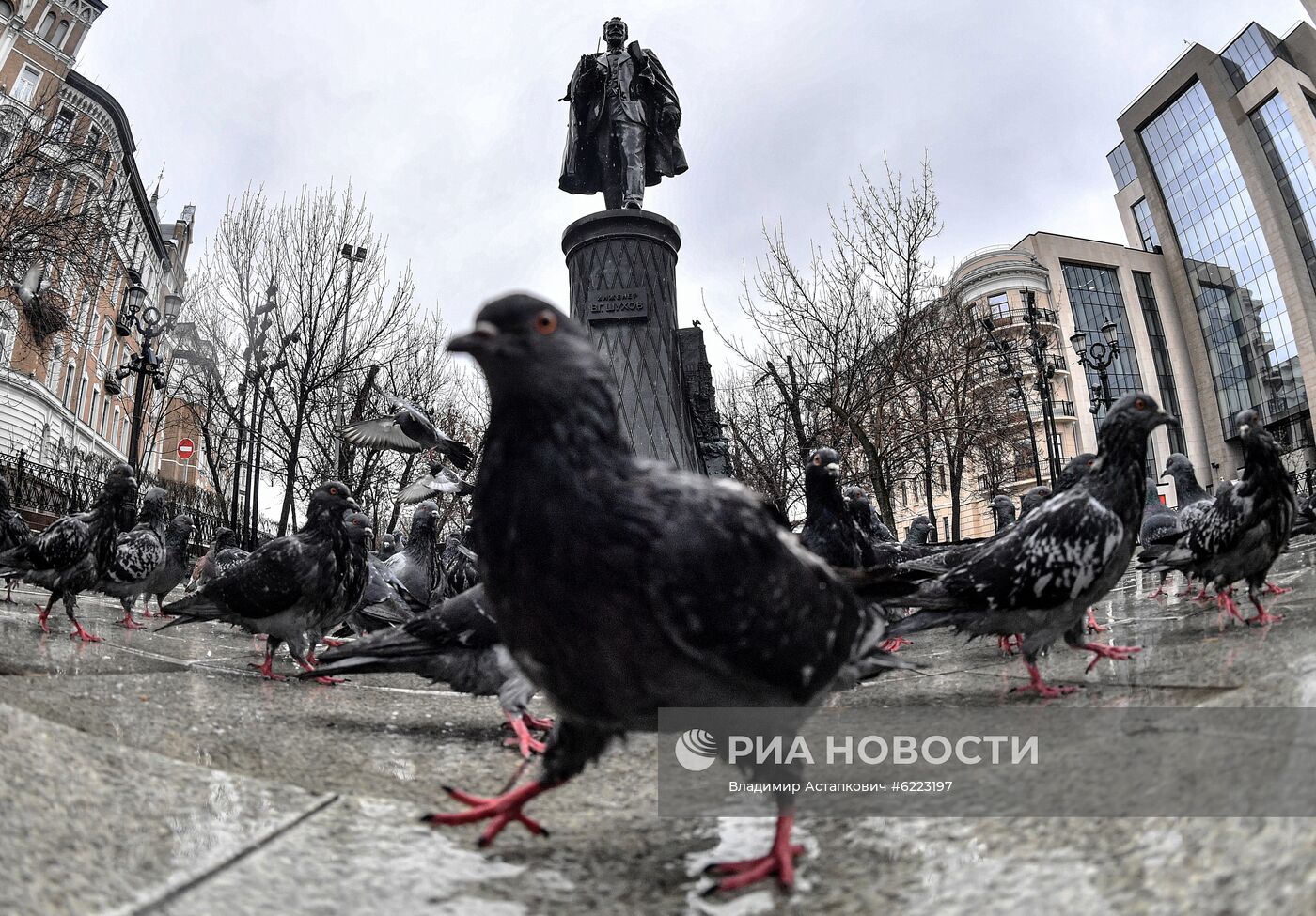 Москва во время режима самоизоляции жителей