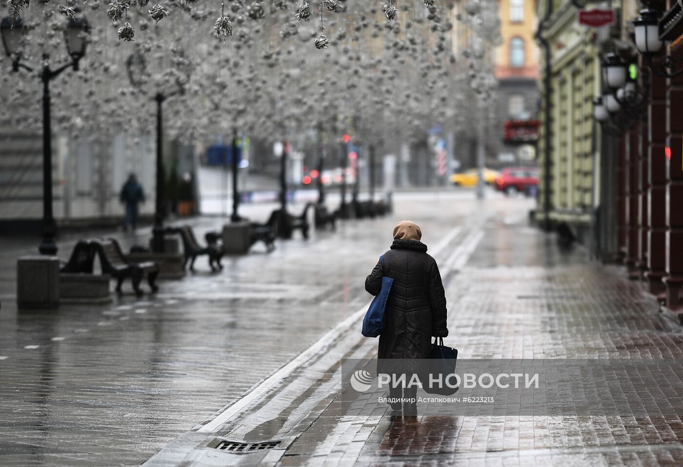 Москва во время режима самоизоляции жителей