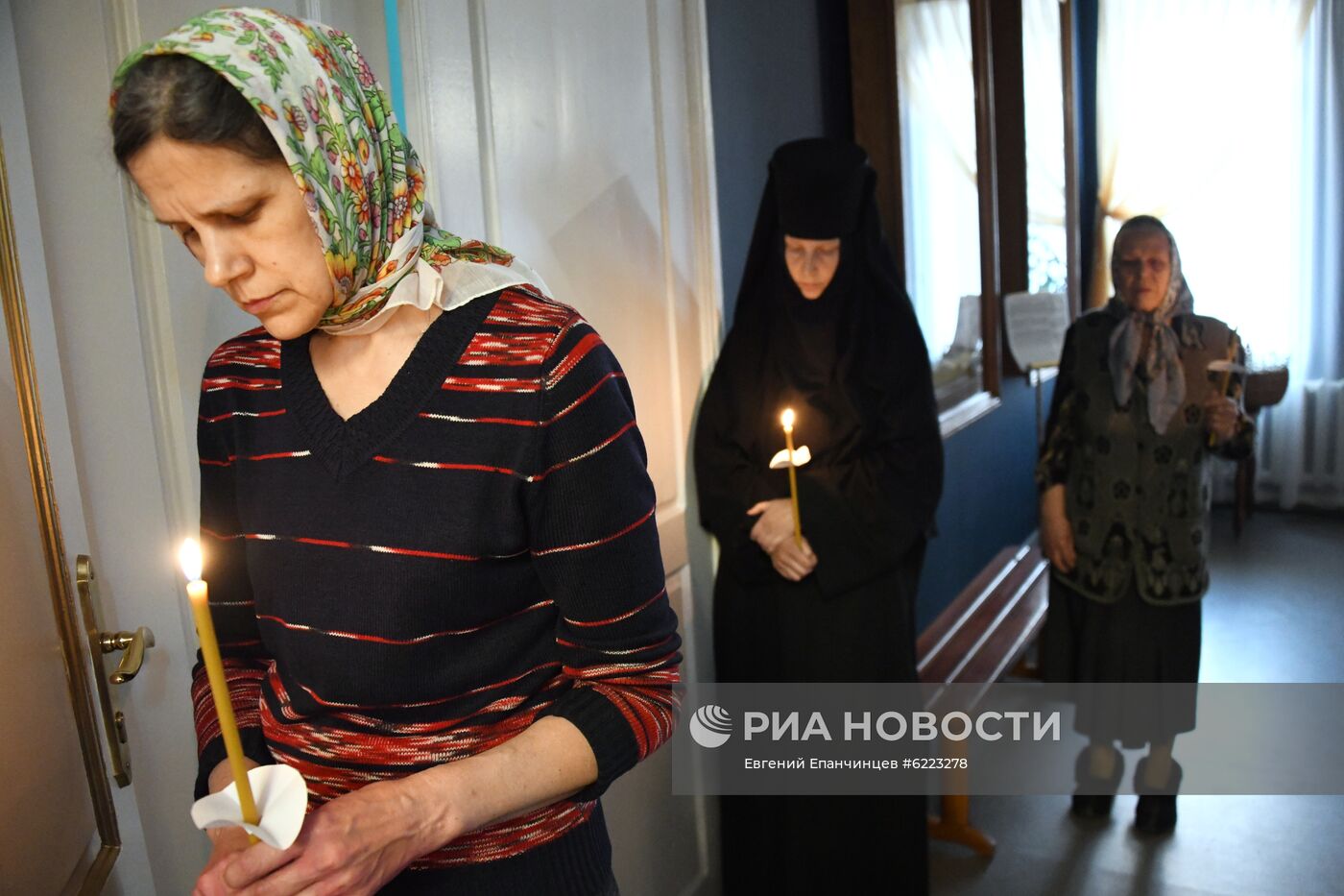 Подготовка к Пасхе в женском монастыре в Забайкальском крае