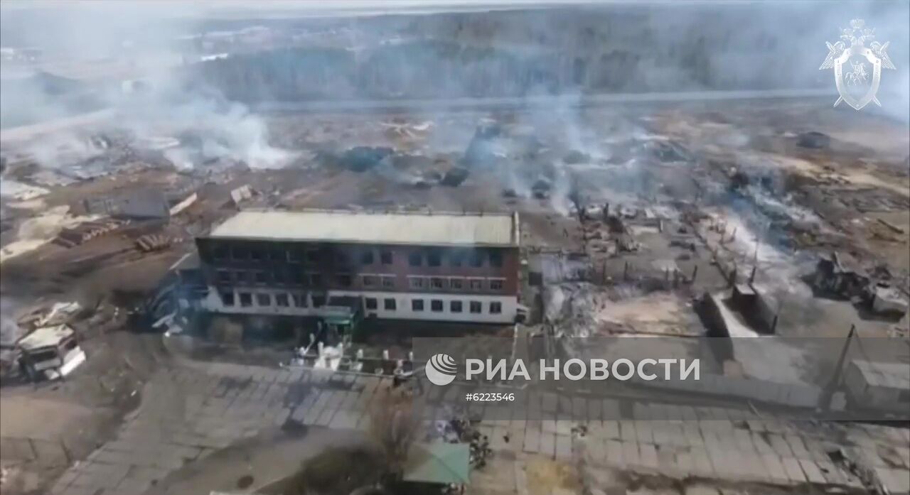 Ангарская колония, где неделю назад вспыхнул бунт