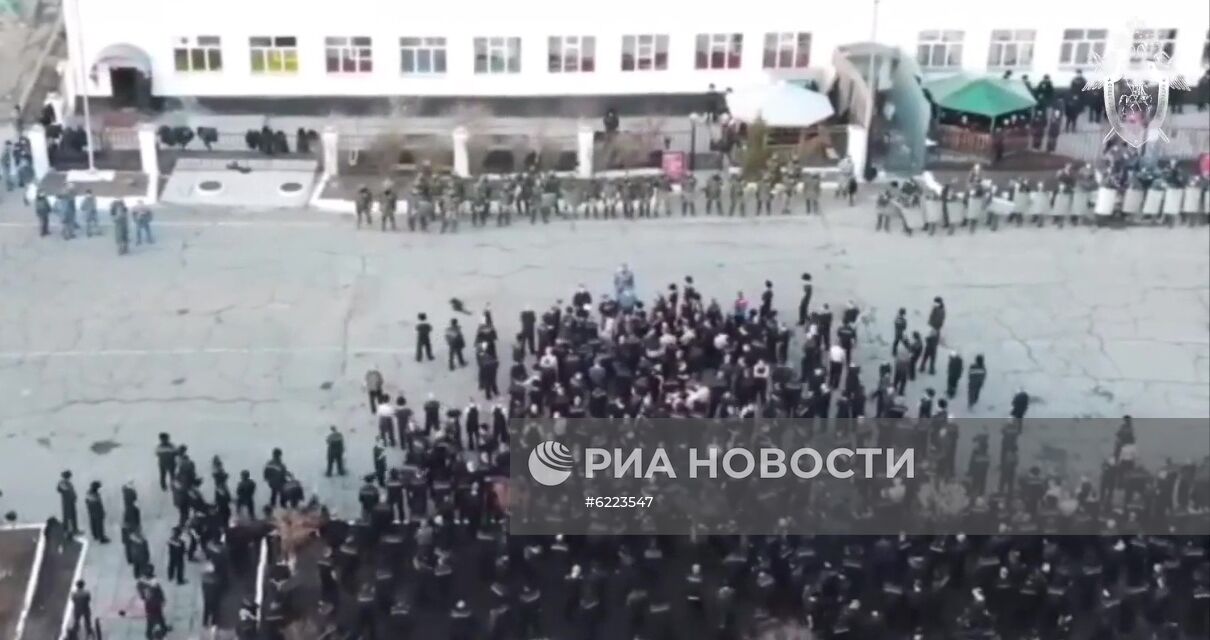 Ангарская колония, где неделю назад вспыхнул бунт