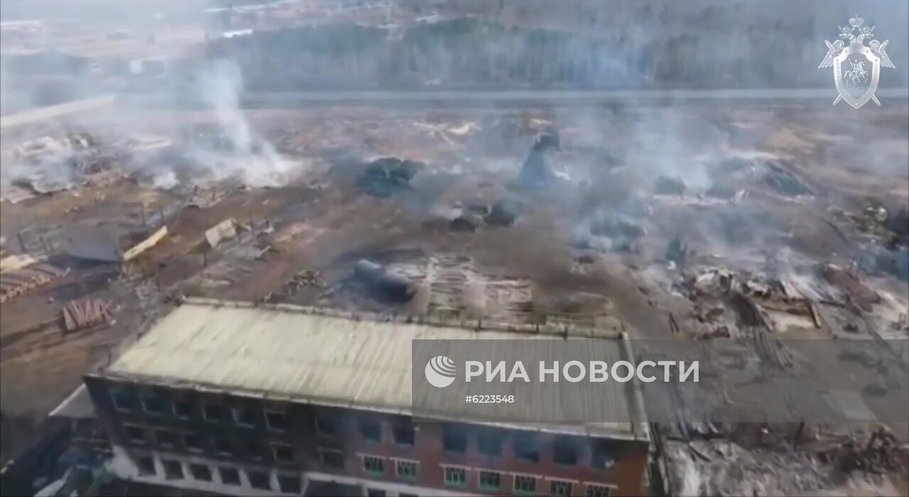 Ангарская колония, где неделю назад вспыхнул бунт