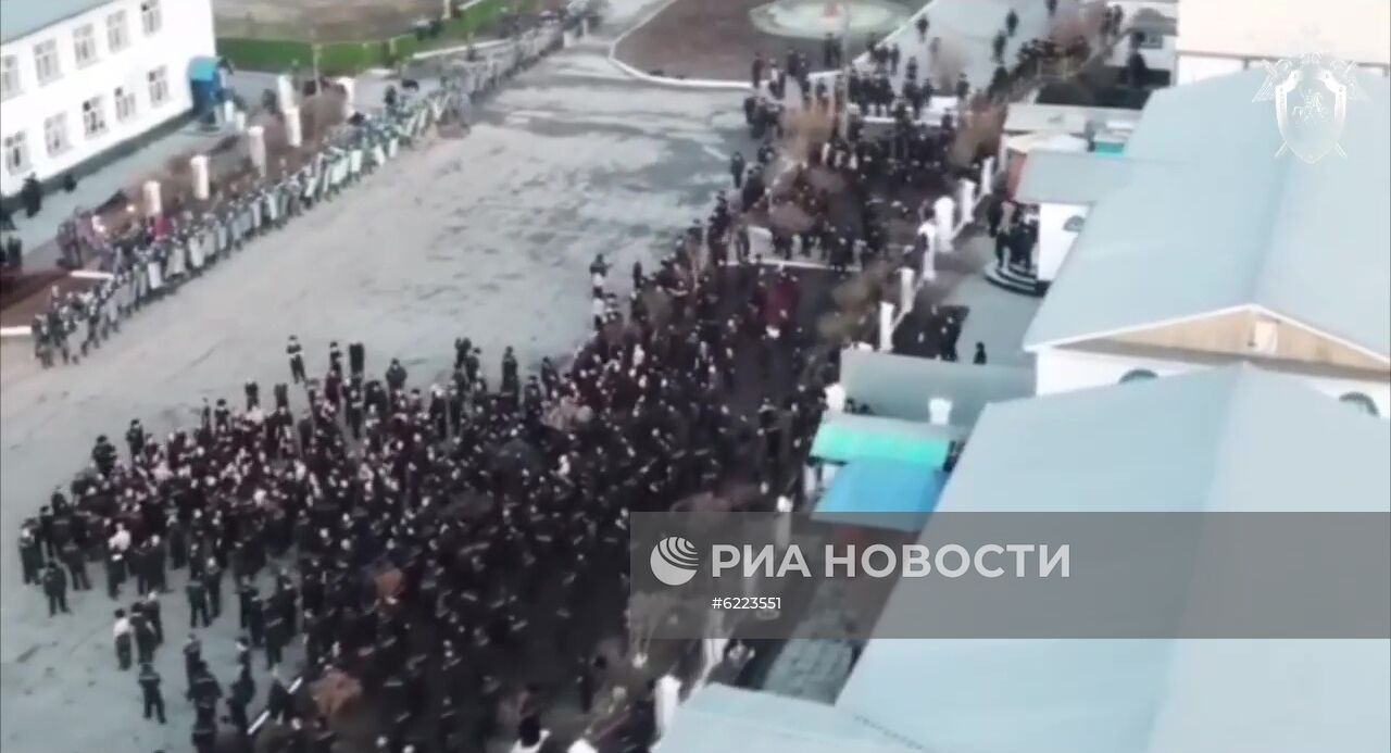 Ангарская колония, где неделю назад вспыхнул бунт