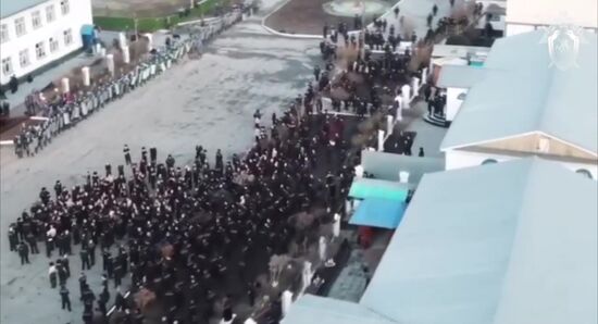 Ангарская колония, где неделю назад вспыхнул бунт