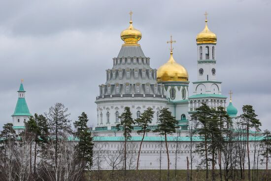 Ново-Иерусалимский монастырь закрыт для посещения из-за пандемии коронавируса