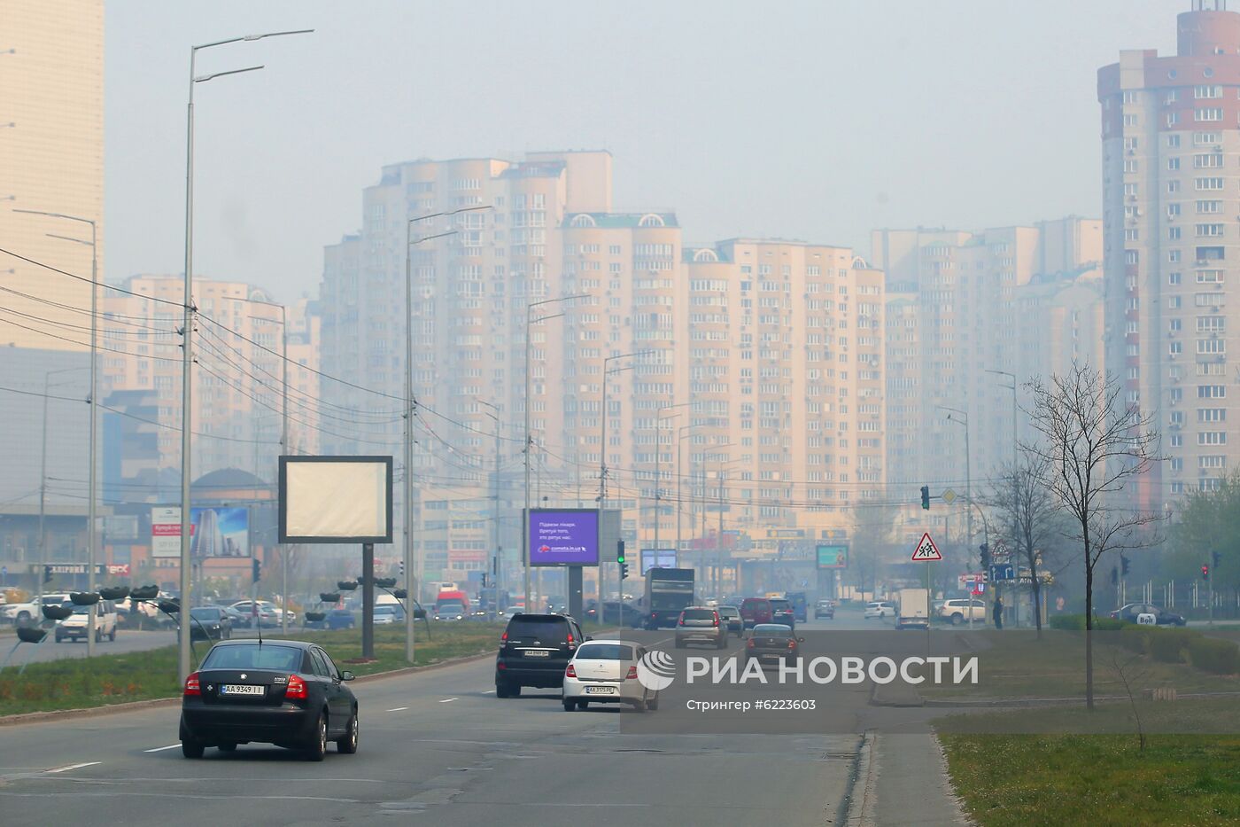 Загрязнение воздуха в Киеве