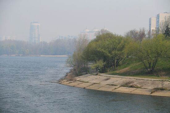 Загрязнение воздуха в Киеве