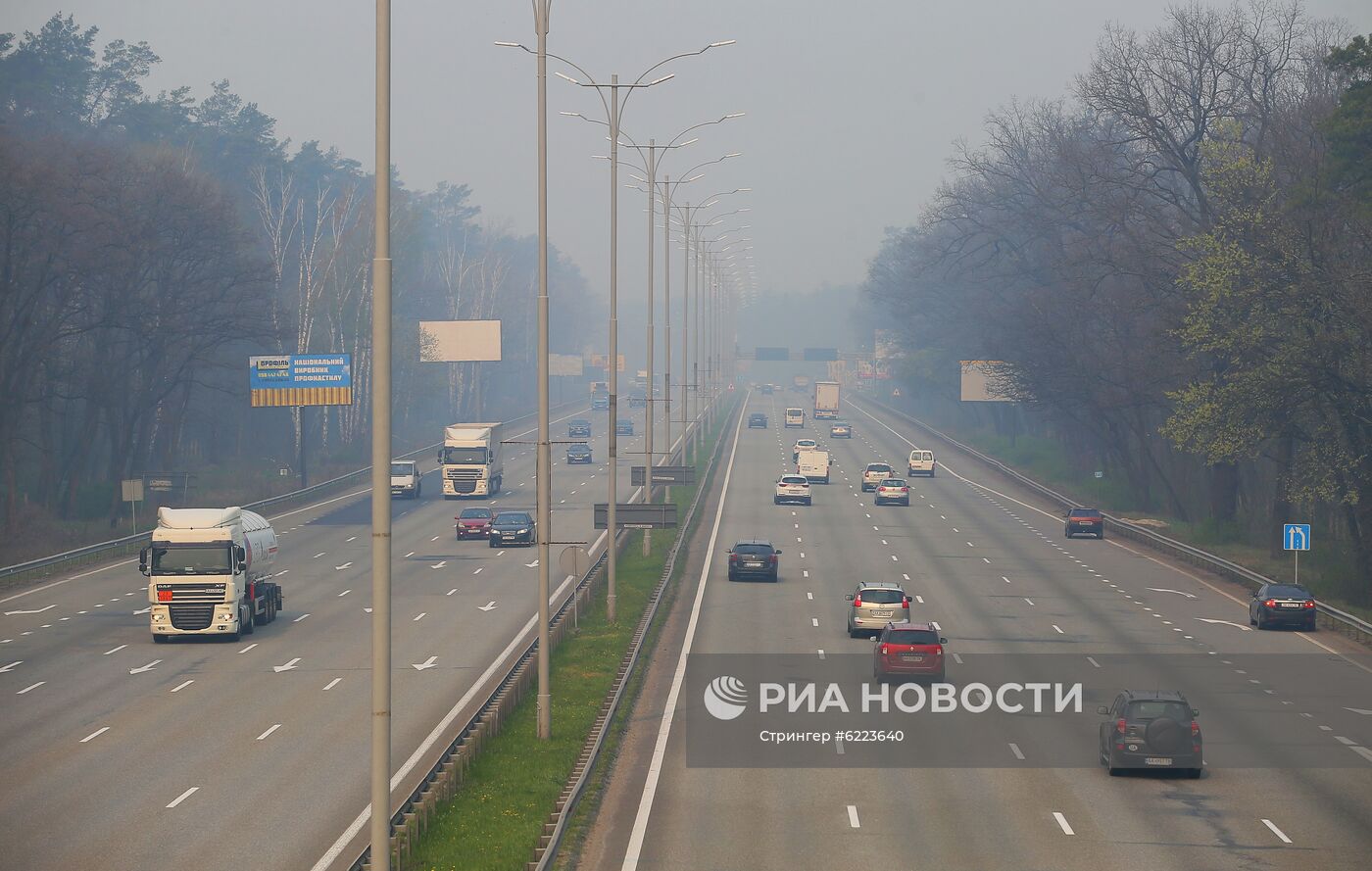 Загрязнение воздуха в Киеве