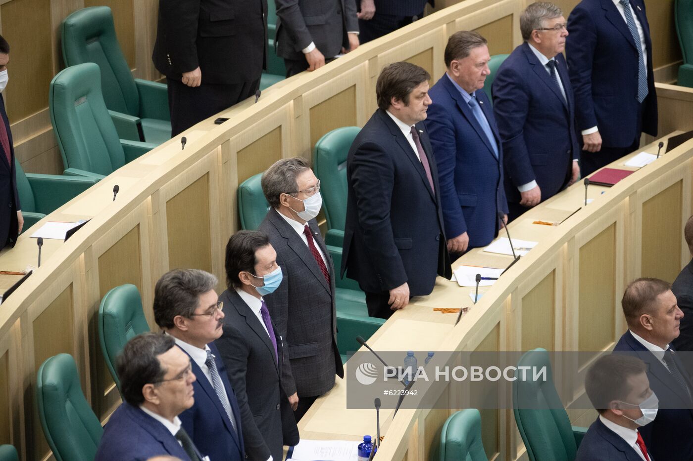 Заседание Совета Федерации РФ 
