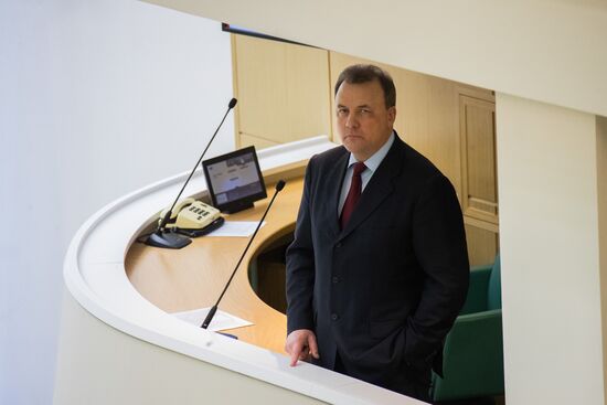 Заседание Совета Федерации РФ